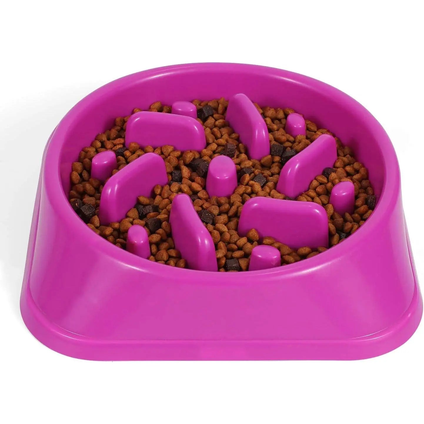 Large Dog Slow Feeder Bowl, Food-Safe Material, Anti-Choke Puzzle Design